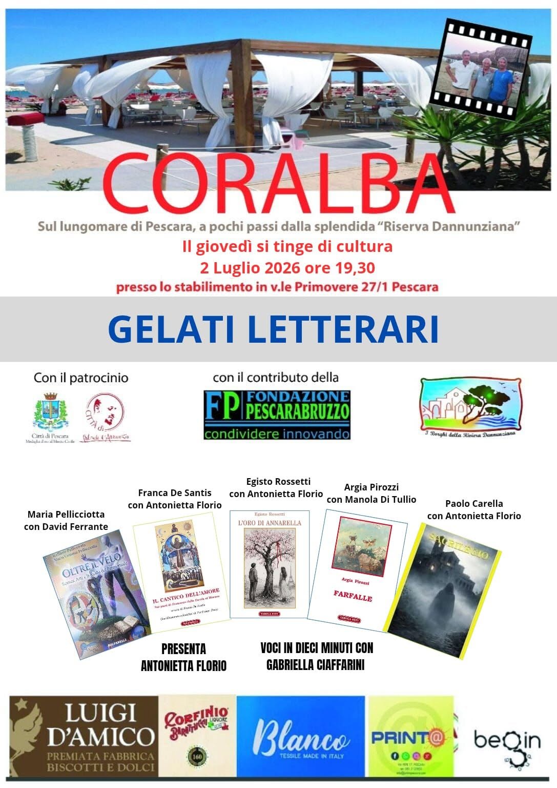 Gelati letterari 2026